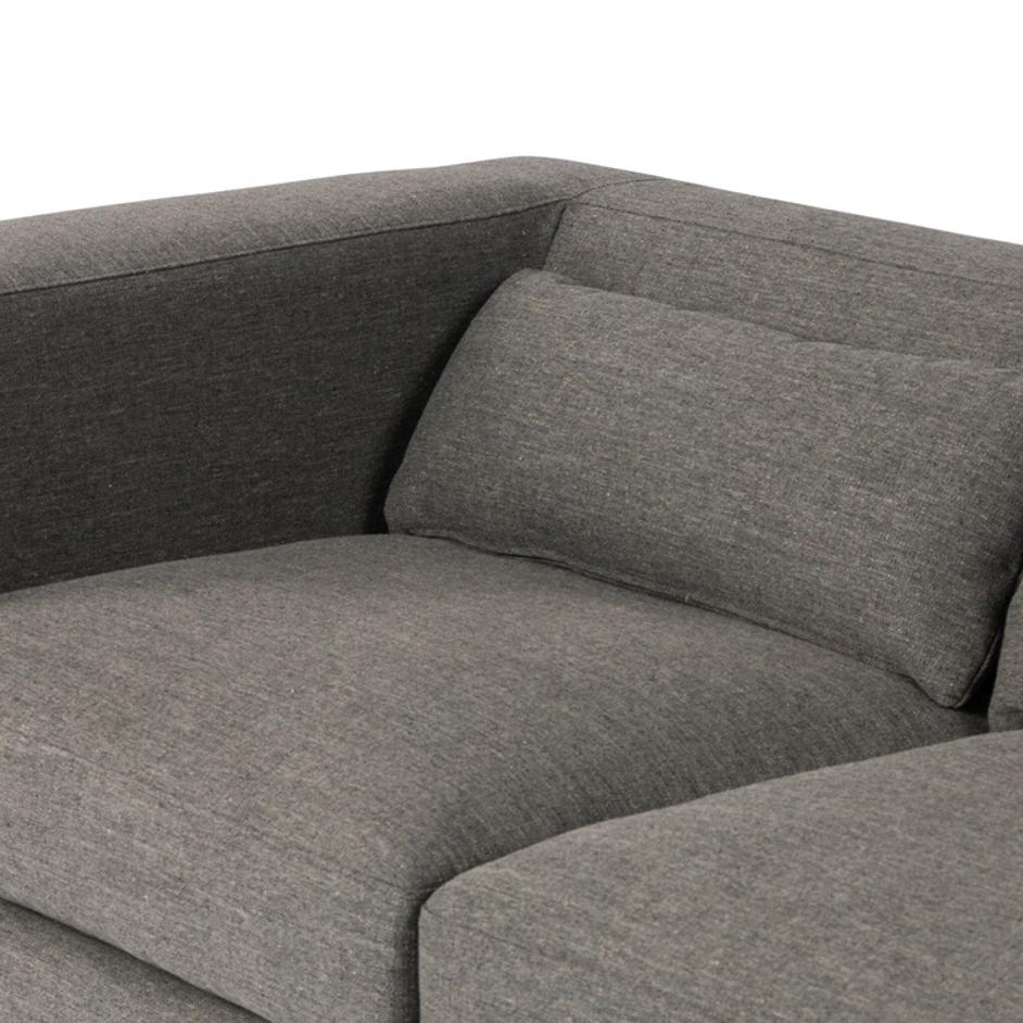 Sena Sectional In Alcala Graphite And Almond by Four Hands