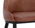 ASTRA COUNTER STOOL - BLACK - CINNAMON BROWN by Sunpan