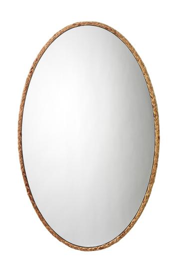 Sparrow Braided Oval Mirror by Jamie Young