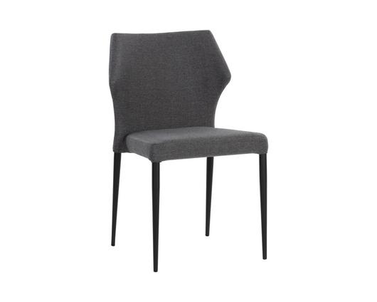 JAMES STACKABLE DINING CHAIR - CITY GREY by Sunpan