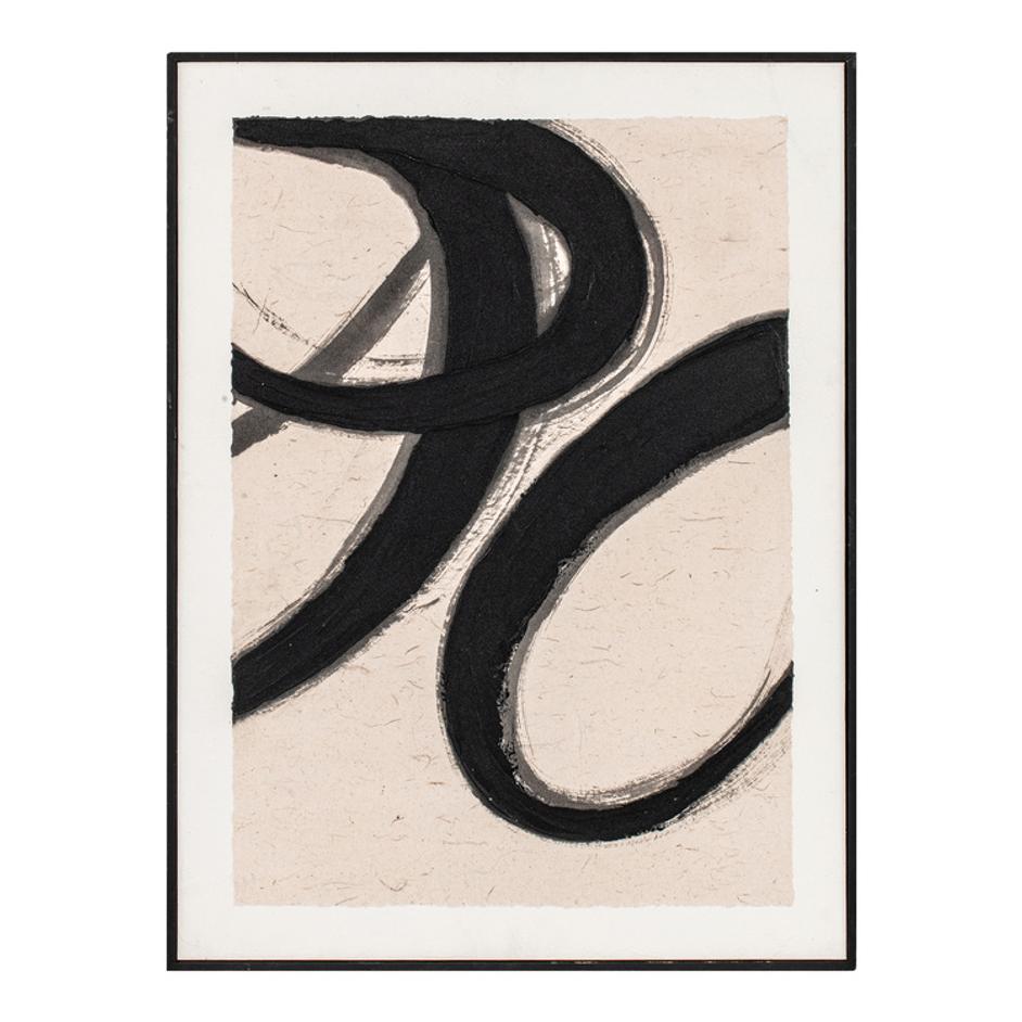 Poet 1 Framed Painting by Moes Home