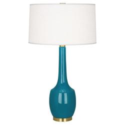 Peacock Delilah Table Lamp by ROBERT ABBEY