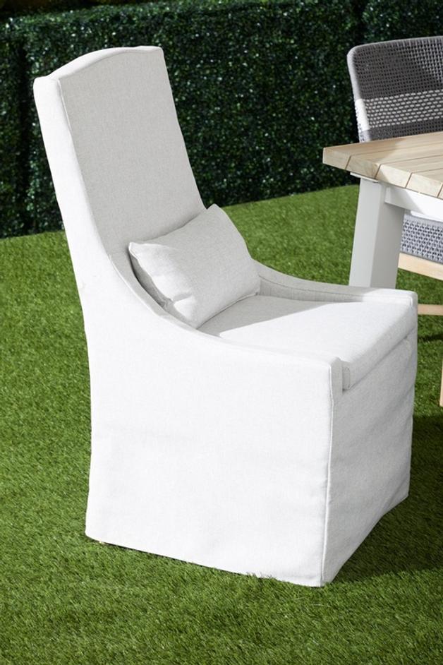 Adele Outdoor Slipcover Dining Chair by Essentials For Living