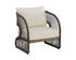 TOULON LOUNGE CHAIR - STINSON CREAM by Sunpan