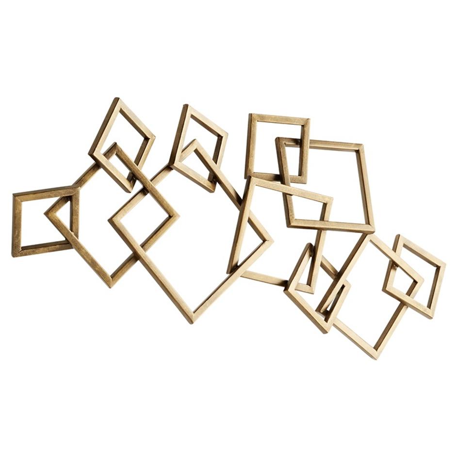 Bold Symphony Wall Decor | Antique Brass by Cyan Design