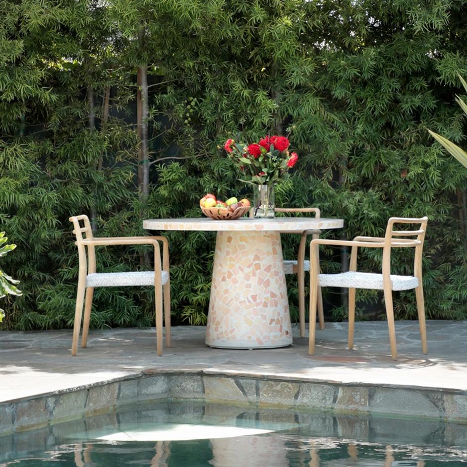 Porto Outdoor Dining Chair by Curated Collections