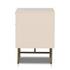 Luella Large Nightstand In Matte Alabaster by FOUR HANDS