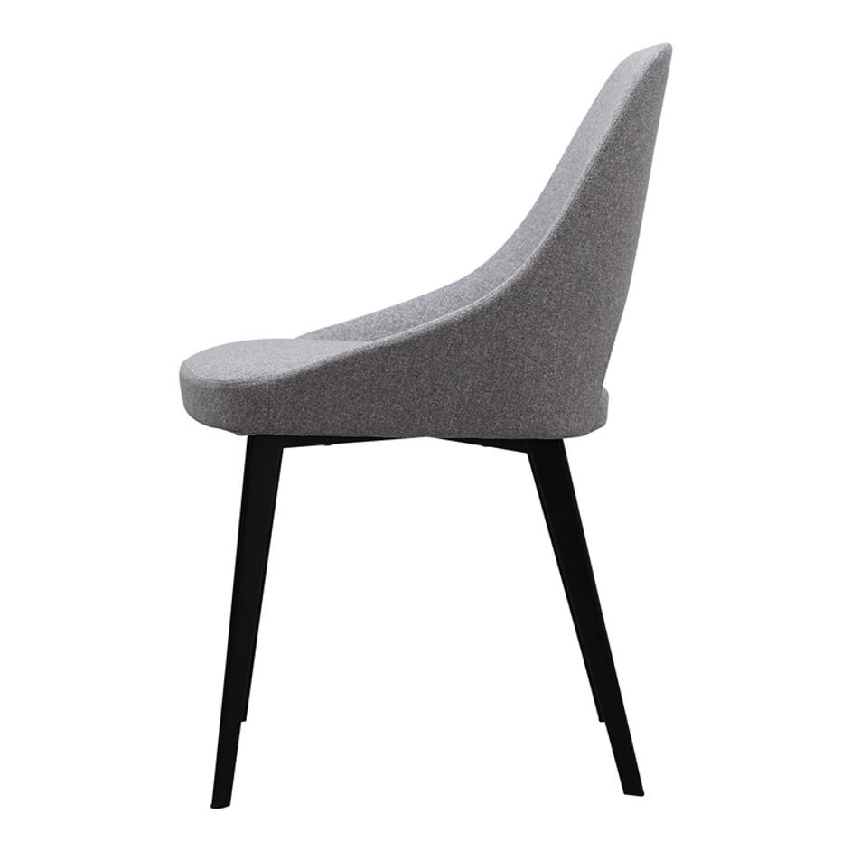 TIZZ DINING CHAIR LIGHT GREY by Moes Home