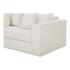 Kiran Sleeper Sofa White by Moes Home