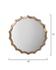 Round Metal Scalloped Wall Mirror by Jamie Young
