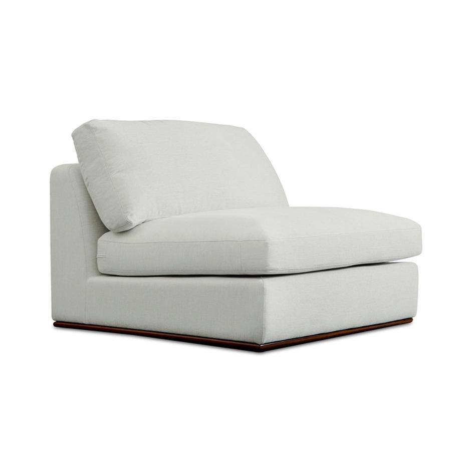 Rue Slipper Chair Off White by Moes Home