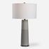 Abdel Gray Glaze Table Lamp by Uttermost
