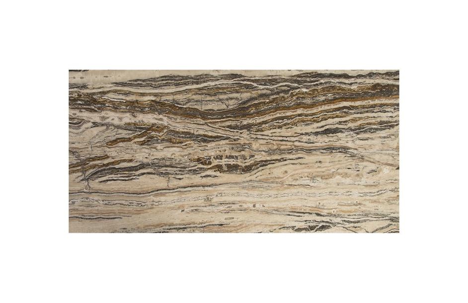 Onyx Dining Table, Stainless Steel Legs by PHILLIPS COLLECTION