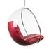 Globe chair - red leather by GALLA HOME