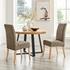 Valencia Fabric Dining Side Chair, Pasadena Taupe by New Pacific Direct