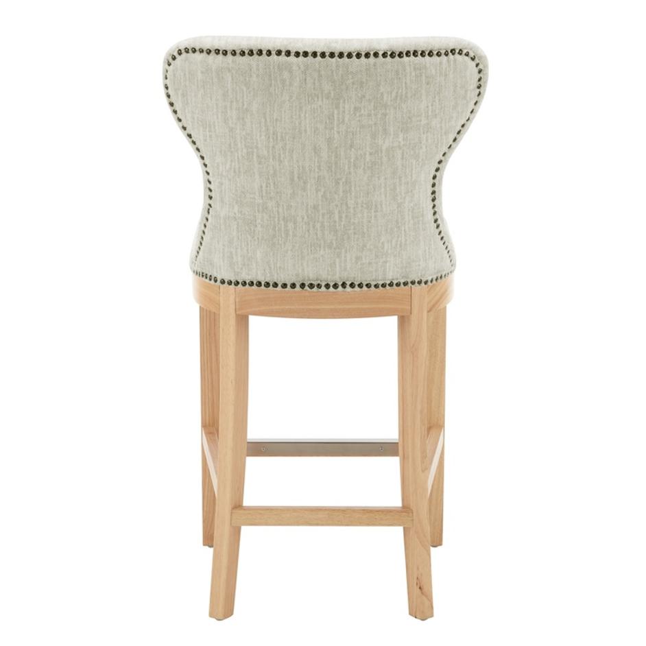 Dorsey Fabric Counter Stool, Pasadena Beige by New Pacific Direct