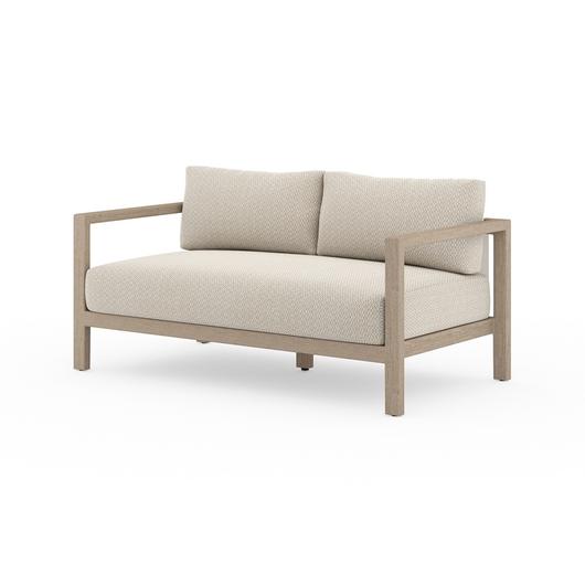Sonoma Outdoor Sofa In 60" In Brown/Faye Sand by FOUR HANDS