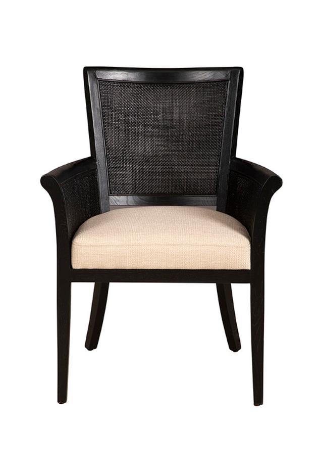 Black Gimble Arm Chair by Furniture Classics