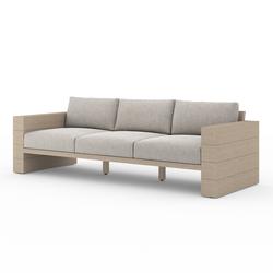 Leroy Outdoor Sofa In 96" In Brown/Stone Grey by FOUR HANDS