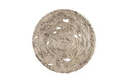 Molten Disc Wall Art, Silver Leaf, Large by PHILLIPS COLLECTION