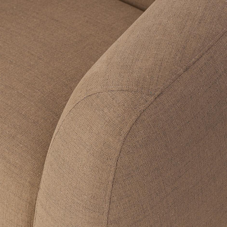 Channing Swivel Chair - Crypton Nomad Mushroom by Four Hands