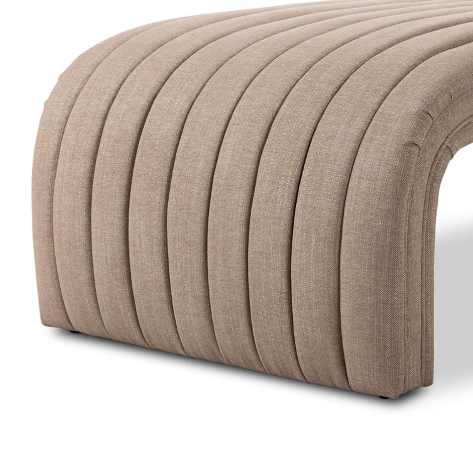 Augustine Chaise Lounge - Crypton® Nomad Taupe by Four Hands
