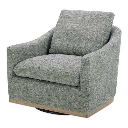 Linden Swivel Chair Slated Moss by Moes Home
