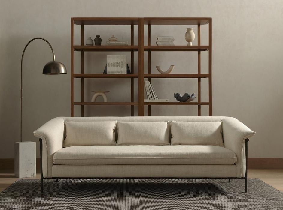 Amaud Rug - Charcoal/ Cream by Four Hands