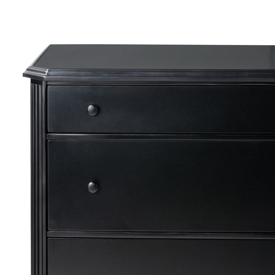 Lendon 6 Drawer Dresser in Black by FOUR HANDS