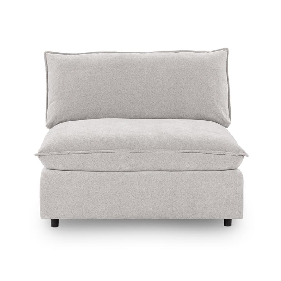 Caplan Upholstered Armless Chair Elite by Classic Home