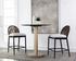 CALANDRI COUNTER STOOL - BLACK - LOUIS CREAM by Sunpan