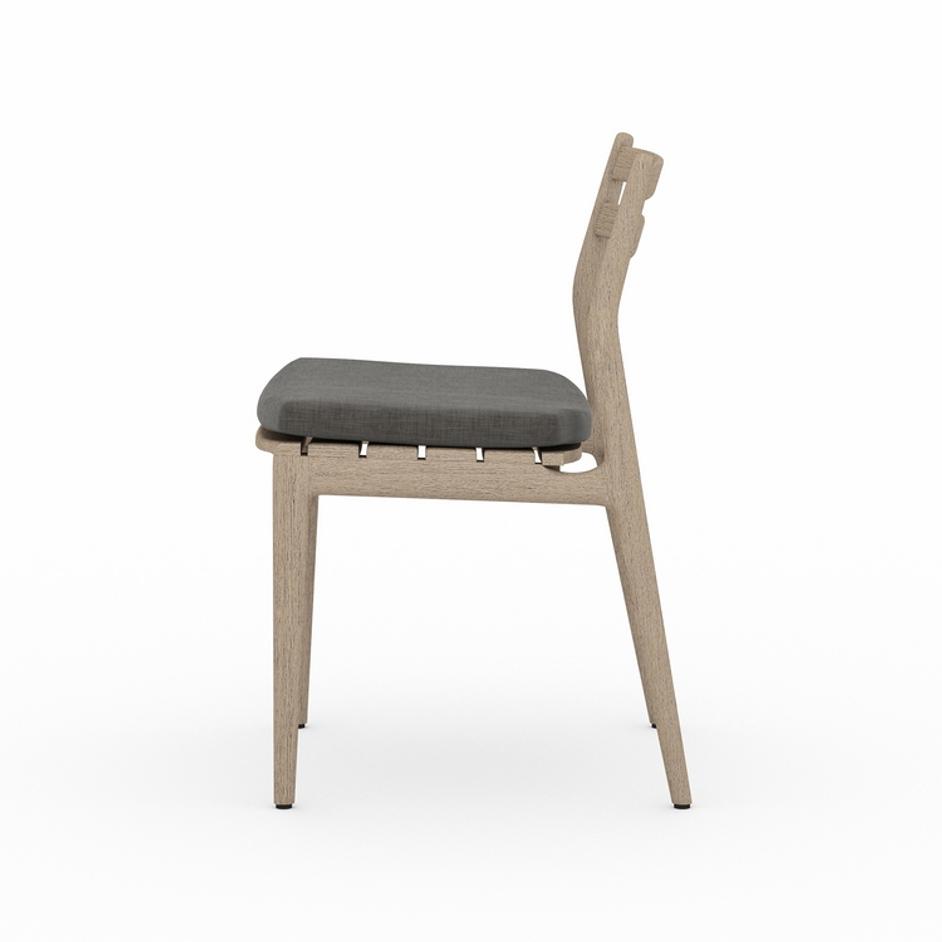 Atherton Outdoor Dining Chair In Brown/Char by FOUR HANDS