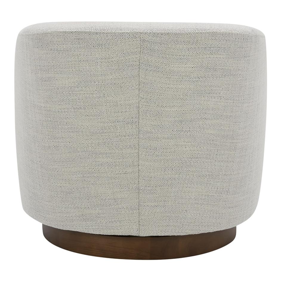 OSCY SWIVEL CHAIR SPLASHED WHITE by Moes Home