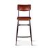 Wellington High Back Leather Bar Chair by Home Trends & Design