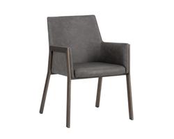 Bernadette Dining Armchair - Kendall Grey by Sunpan