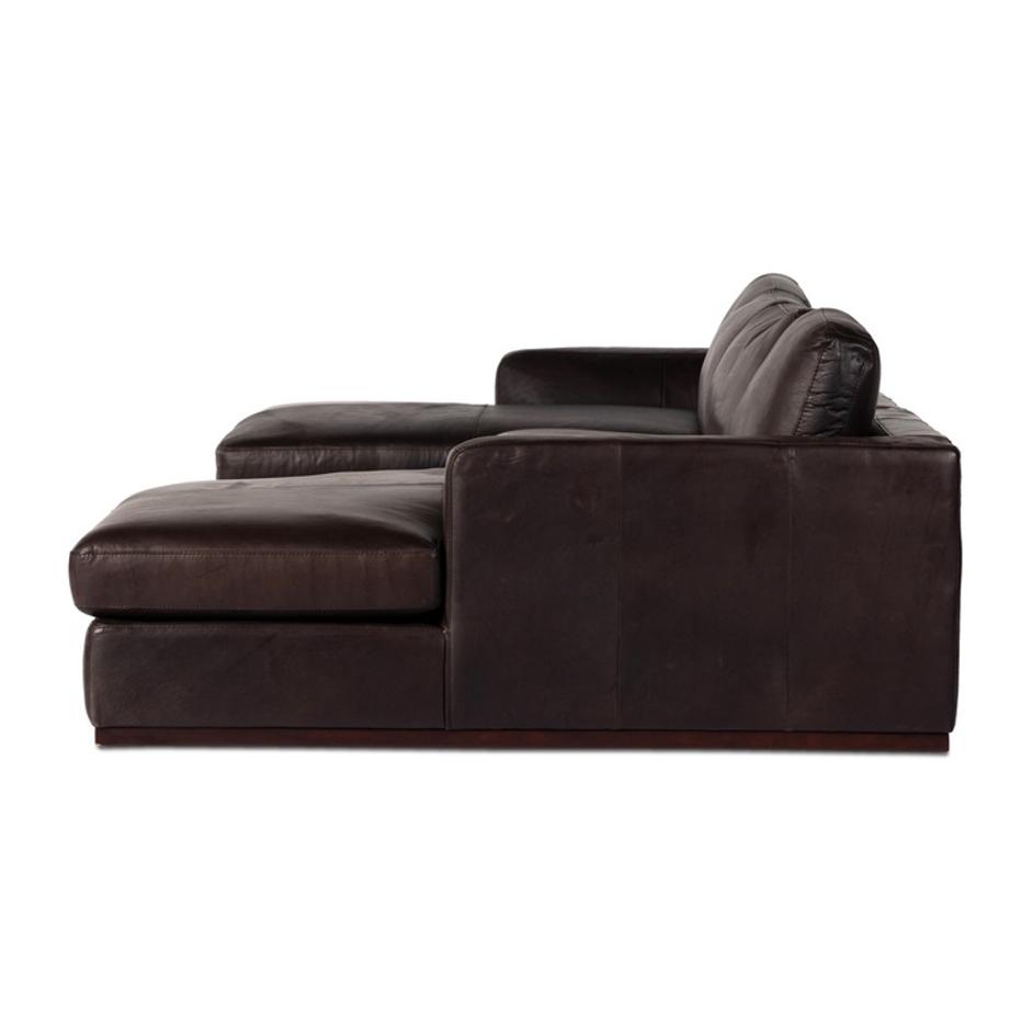 Colt 3-Piece U Sectional - Heirloom Cigar by Four Hands