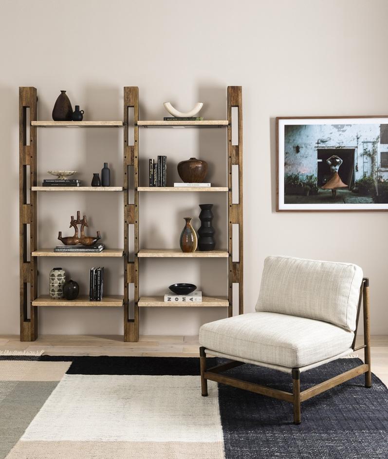 Memphis Chair-Gable Taupe by FOUR HANDS