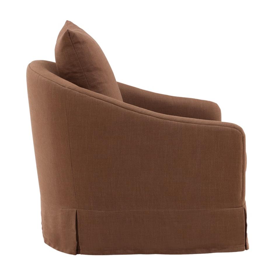 Milan Swivel Chair by Curated Collections
