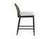 CALANDRI COUNTER STOOL - BLACK - LOUIS CREAM by Sunpan