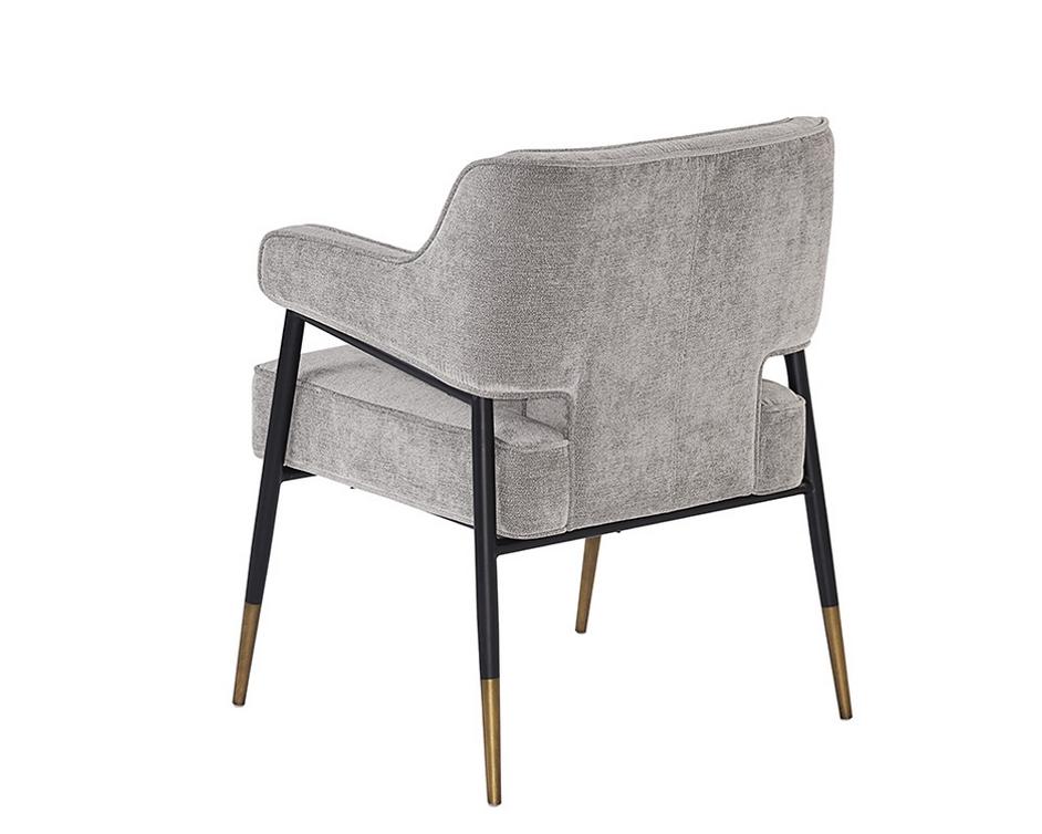 Derome Armchair - Polo Club Stone by Sunpan