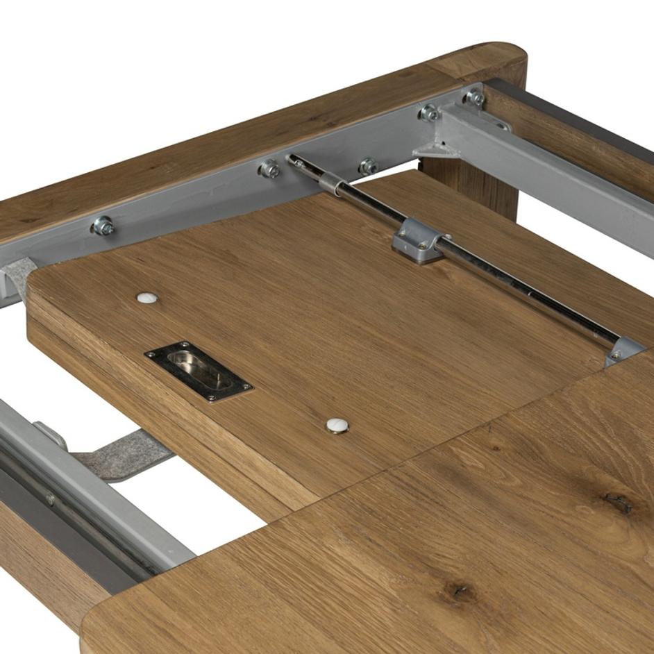 Noeline Extension Dining Table - Resawn Worn Oak by Four Hands