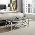 Santoli Bench In Silver Gray by Modway Furniture
