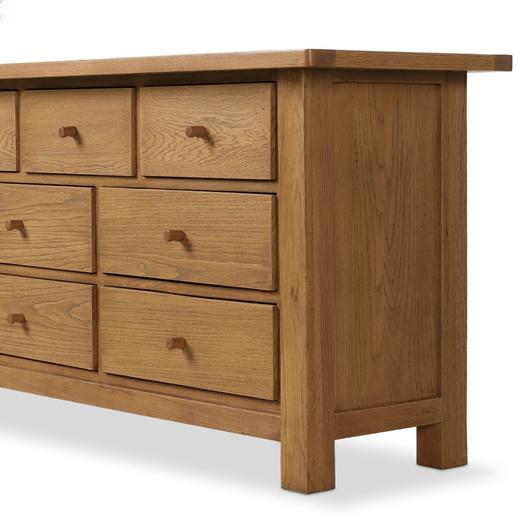 Millbrook Dresser - Natural Light Oak Veneer by Four Hands