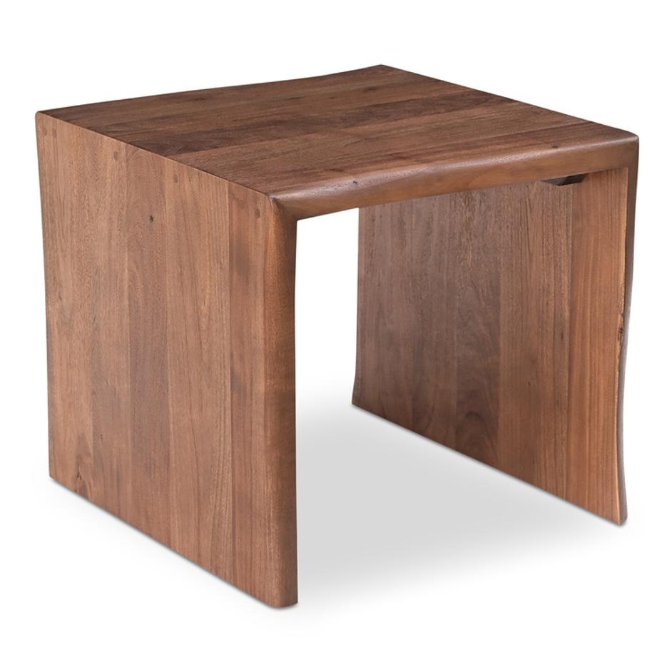 Tyrell Side Table Natural Stain by Moes Home