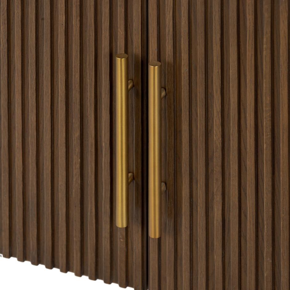 Fletcher Media Console - Terra Brown Oak by Four Hands