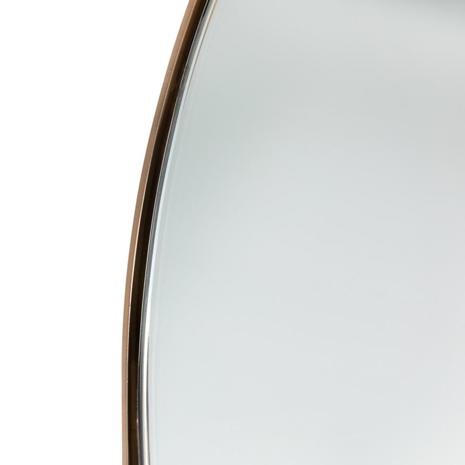 Georgina Small Mirror In Polished Brass by FOUR HANDS