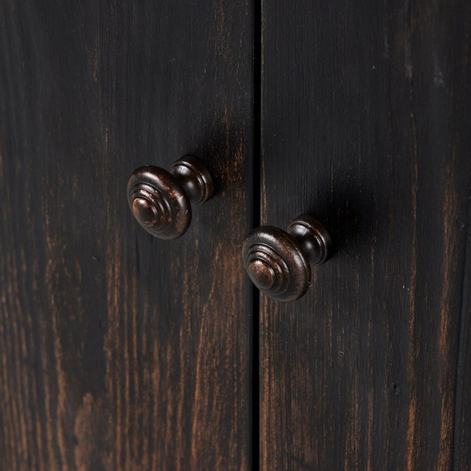 It Takes An Hour Sideboard 122" in Black by FOUR HANDS