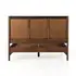 Sydney Bed In Brown Wash In King by FOUR HANDS