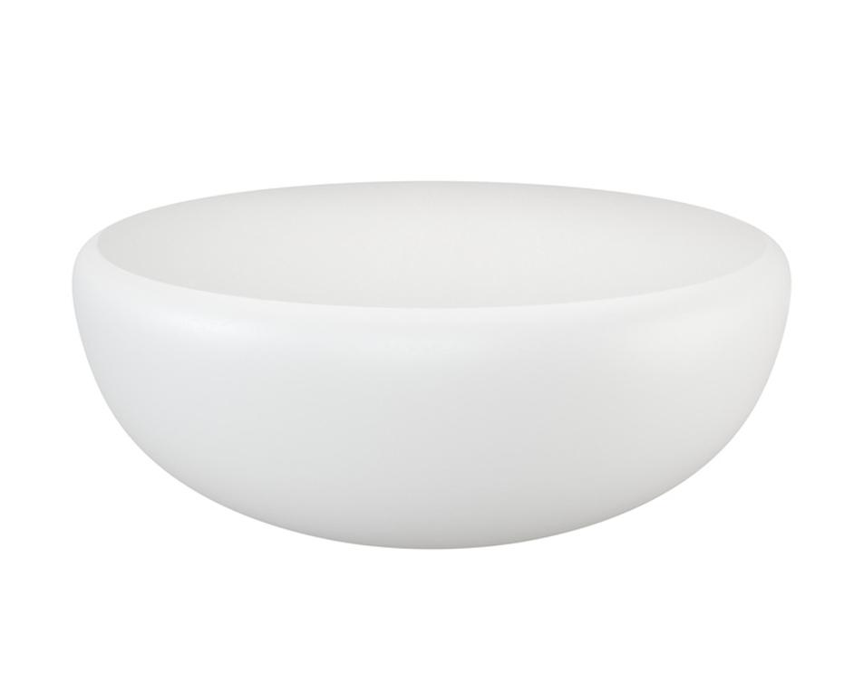 IOLITE COFFEE TABLE - WHITE by Sunpan