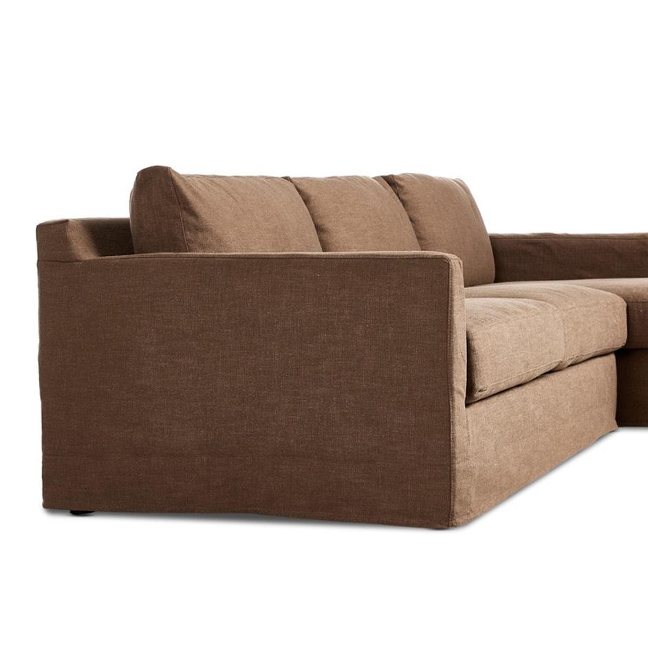 Hampton 2-Piece Slipcover Sectional by Four Hands
